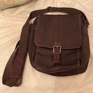 Leather Large Crossbody Bag